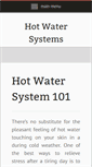 Mobile Screenshot of hotwatersystem.net